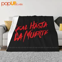 Real Hasta La Muerte Anuel Aa Album Blanket Plush For Bed Microfiber Skin Friendly Home Decotation 1