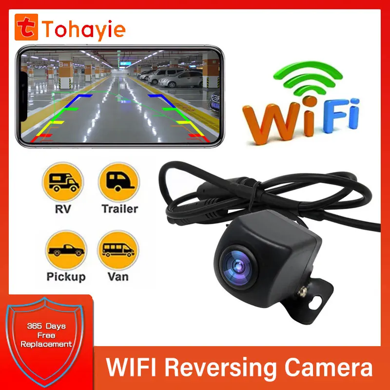 Камера заднего вида парковочный сенсор 4-канальный камера Wifi 1080p 4-контактный