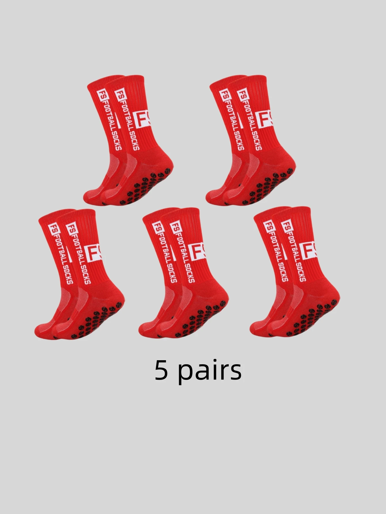 5 pairs of sports socks 3