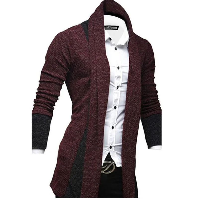 2023 KPOP Fashion Style Harajuku Slim Fit Tops Loose Casual All Match Outerwear Knitwear Cardigan Patchwork Long Sleeve Sweaters