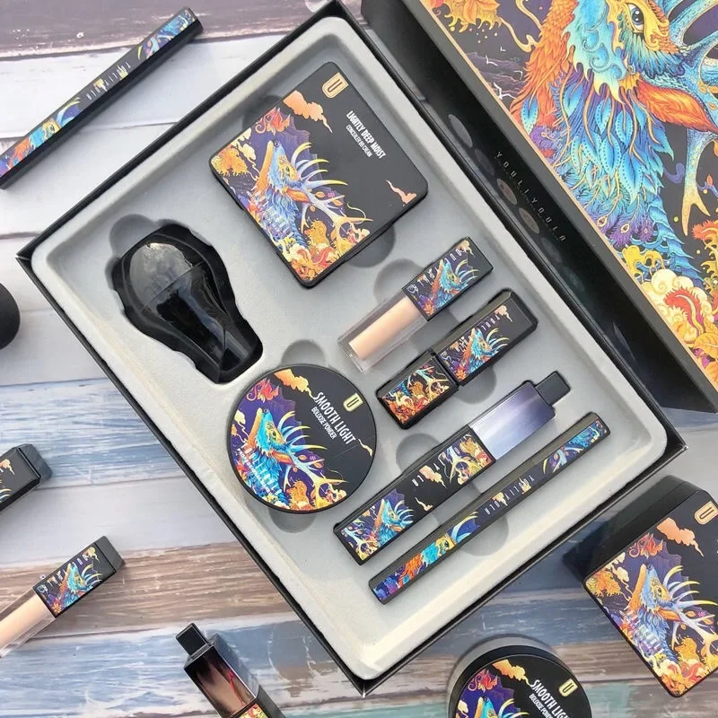 Makeup Sets include daily use Face Powder foundation Concealer eyeliner make up Valentine's Day Christmas Gift Box 7pcs/set eye makeup set makeup set makeup kit makeup gift box