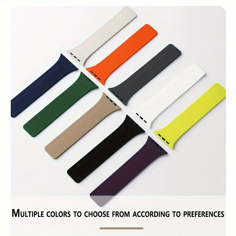 Textured Silicone Magnetic Loop Strap