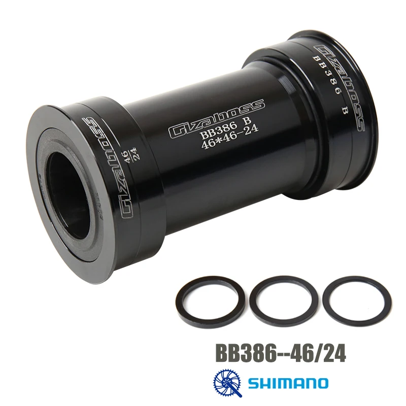 GIZABOSS BSA BB30 BB386 PF30 BB79 PF92 Bottom Bracket Bicycle Axis MTB Road Bike Aluminum Alloy Waterproof Crank Set Axis Part,bicycle bottom bracket