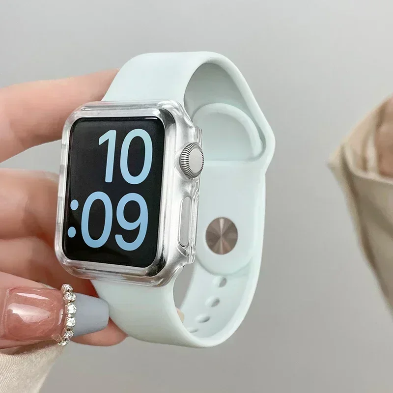 3er-Pack gehärtete Glasabdeckung für Apple Watch Displayschutzfolie 9 8 7 6 5 4 3 SE 40 mm 41 mm 46 mm 45 mm 10 42 mm 38 mm Zubehör – Detail 14
