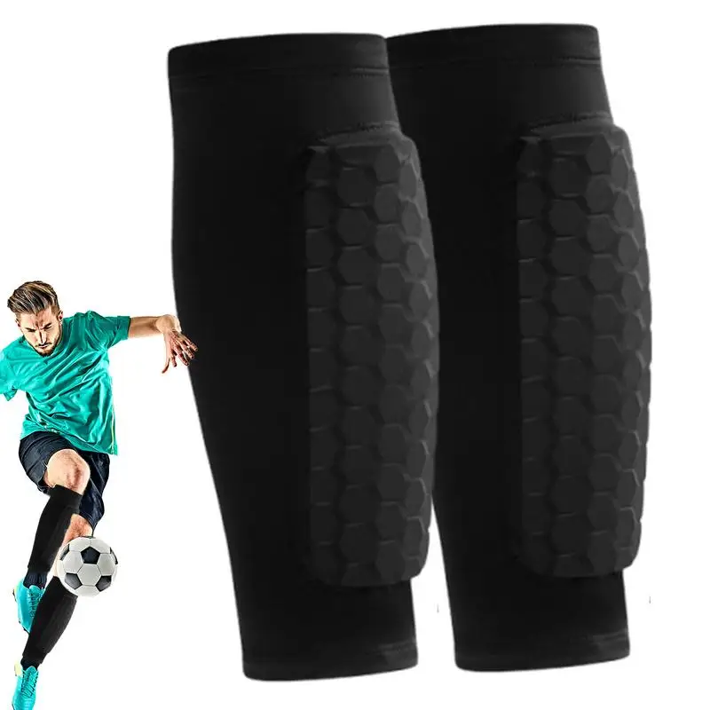 Ski Shin Pads Ski Shin Guards Socks Women Honeycomb Breathable Guards Soccer For Sports For Kids And Adults