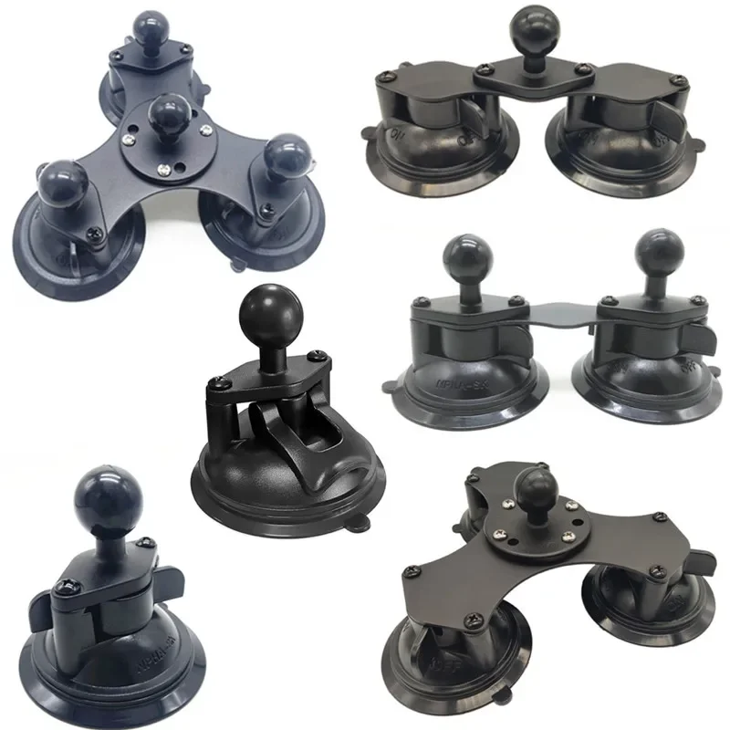 1 inch Ball Head Twist Suction Cup Car Window Twist Lock Suction Cup Base with 1" Ball Mount for Gopro Camera Smartphone