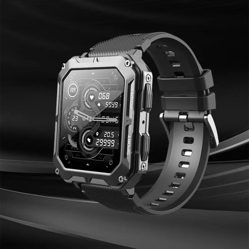 

Smart Watch: The Ultimate Three-Proof Calling Watch with Heart Rate and Blood Pressure MonitoringExperience the ultimate