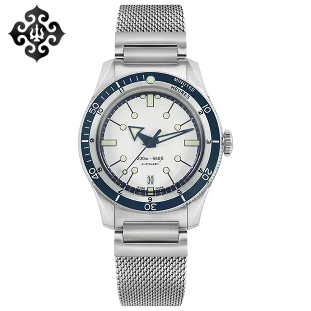 New IPOSE 5303 V3 Dive Watch IX&DAO 40mm GMT Men PT5000 Automatic Mechanical Watches Waterproof 200m Stainless Steel Wristwatch