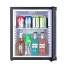 Mini refrigerator mute with lock, guest room heat pipe type small refrigerator 2
