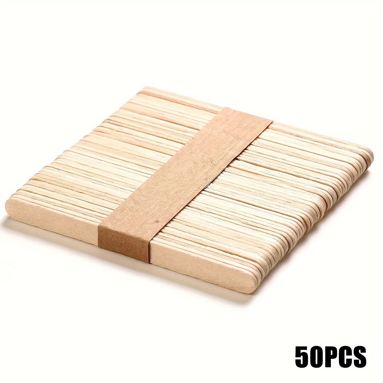100PCS Holz Haar Entfernung Stick Einweg Enthaarung Spachtel Wachs Sticks Holz Gesicht Augenbrauen Waxing Spachtel Schönheit Werkzeug – Detail 7