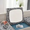 Printed Milk Silk Sofa Seat Cover Elastic Sofa Cover Protector Couch Cover for Sofa Anti-dust Removable Sofa Cushion Cover 1