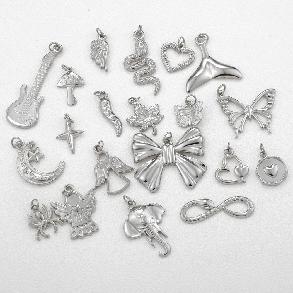 Edelstahl Schmuck Anhänger Frauen Halskette für Halsband Frauen DIY Anhänger Muschel Seestern Muschel Charms Halskette Frauen Schmuck – Detail 14