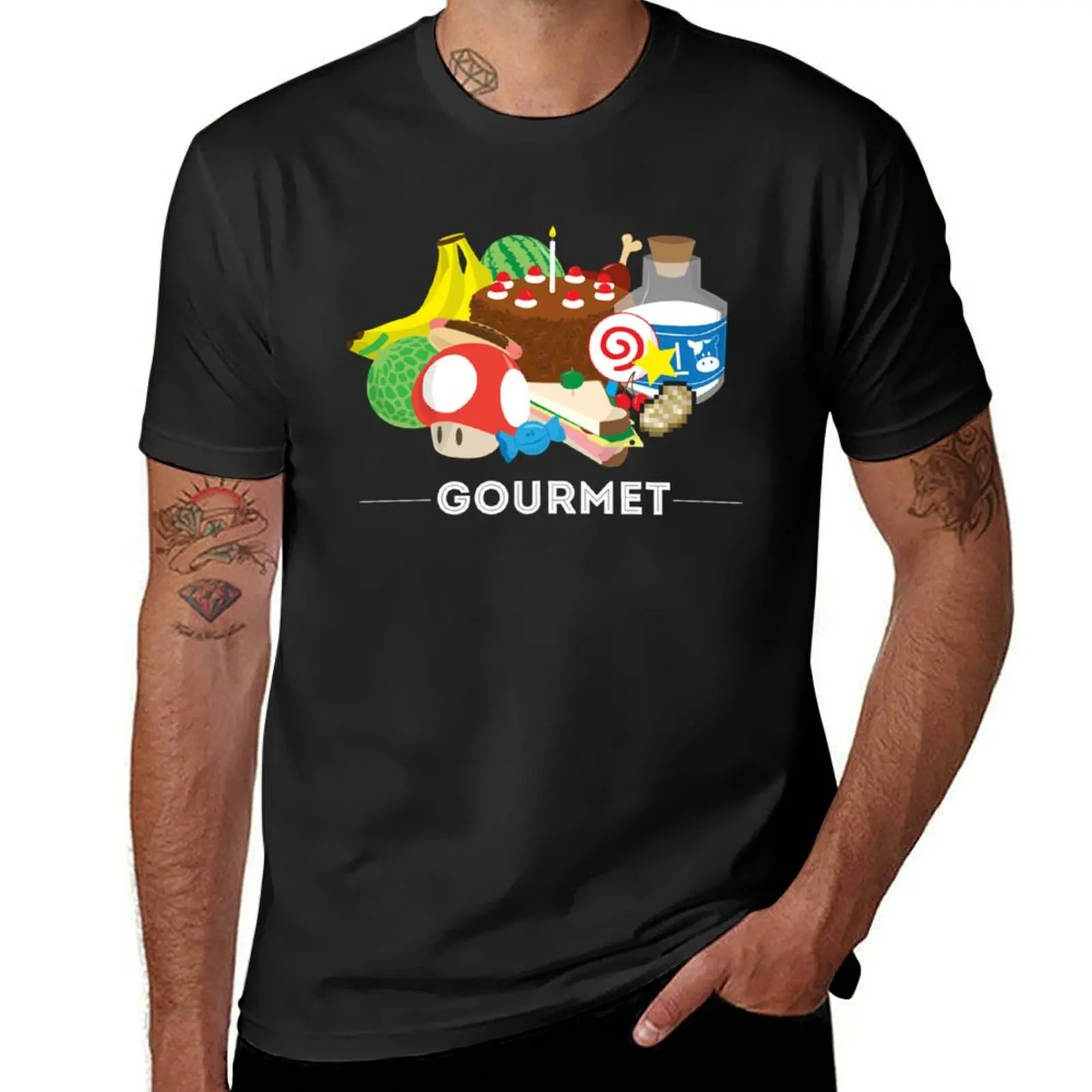 

Gourmet T-shirt quick-drying customizeds Short sleeve tee animal prinfor boys plain white t shirts men