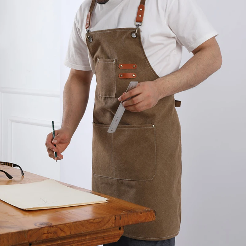 Thick canvas apron 2