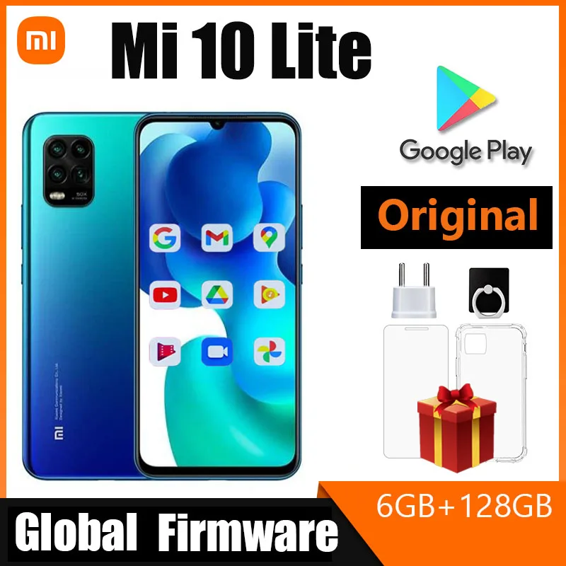 

Global Version Xiaomi 10 Lite 5G Smartphone Snapdragon Extreme Full Netcom Dual SIM Mobile Phone