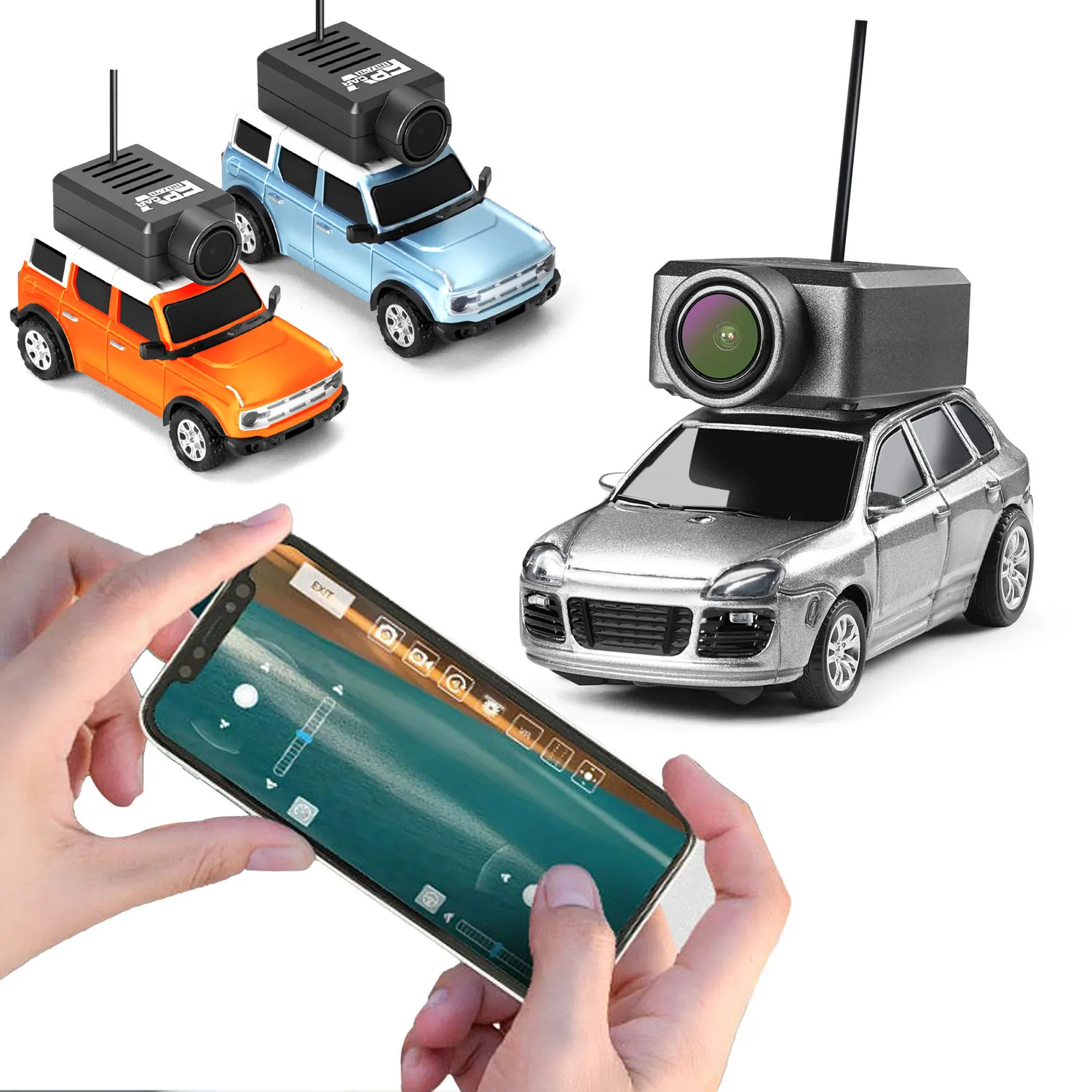 Radiocommande 2.4GHz pour Voiture RC - Contrôleur avec Récepteur