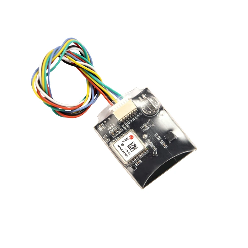 Module GPS M10S UBX-M10 installé sur un drone FPV, vue latérale