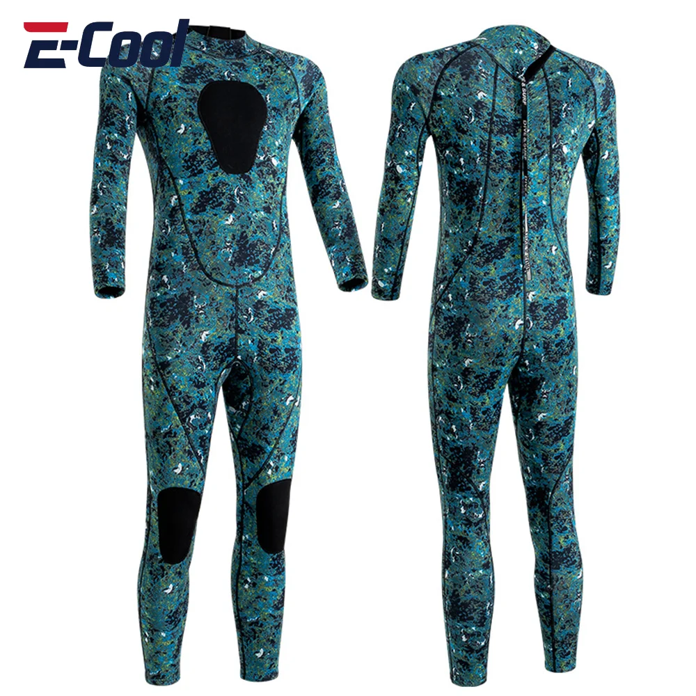 

3mm Wetsuits Neoprene Suits Spearfishing Fishing Diving Surfing Snorkeling Kayaking Camouflage Adult Full Body Thermal Keep Warm