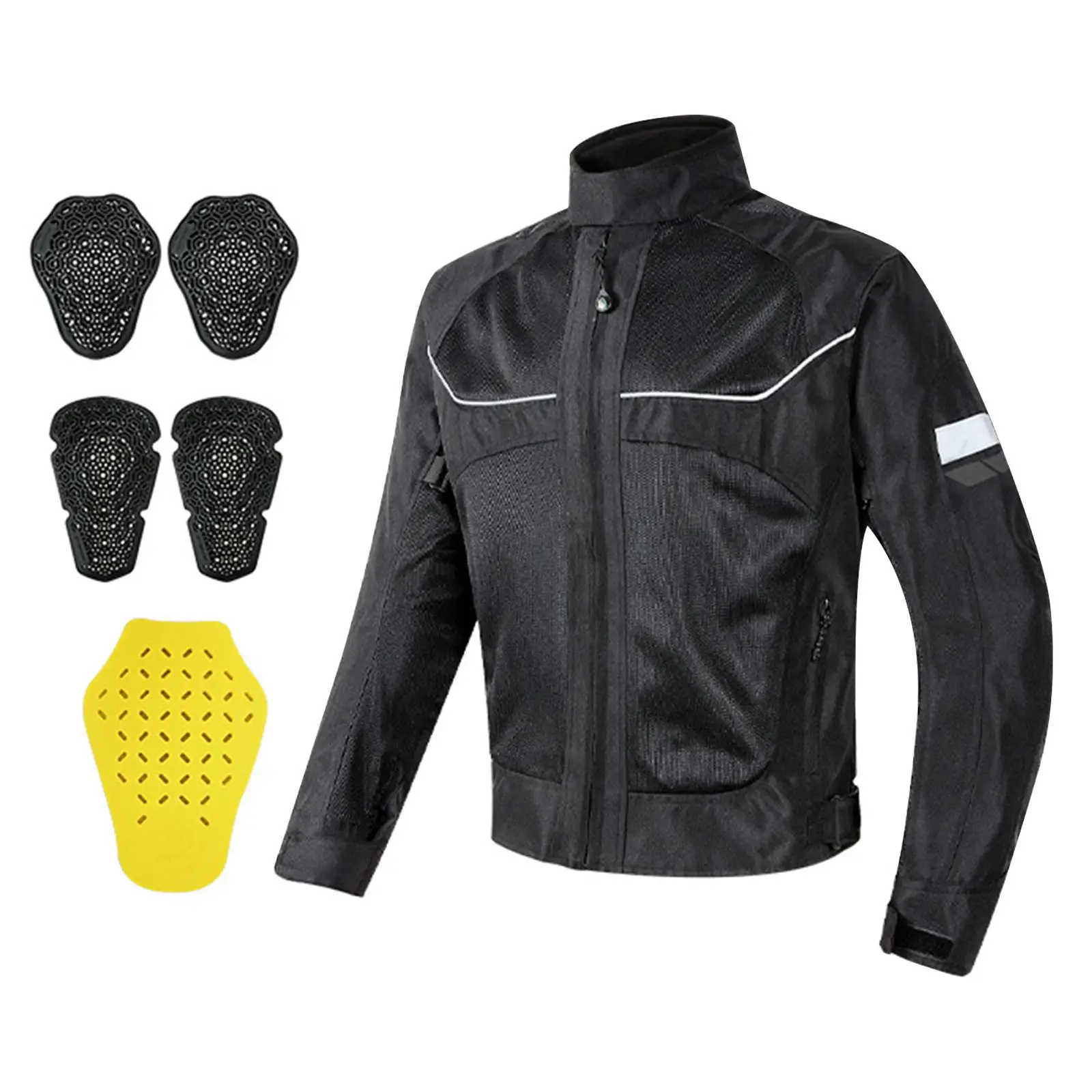 Motorcycle Jacket for Men Motorcyclist Jacket Clothing Adjustable Racer