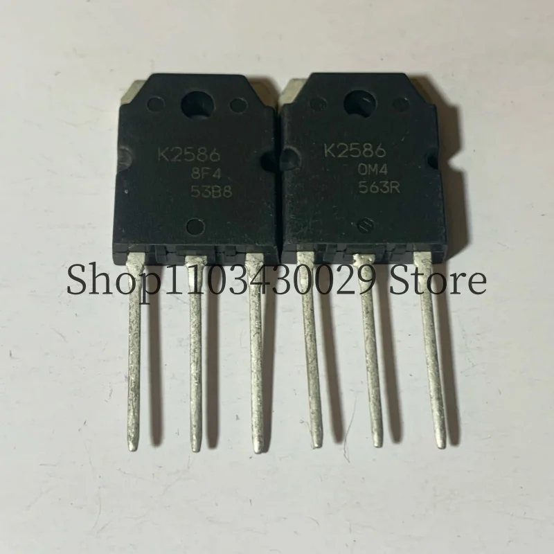 

5 пар (10 шт.) Новые и оригинальные 2SK2586 K2586 + 2SJ555 J555 Φ 60A 60V MOSFET Power Tube PNP + NPN