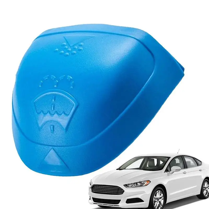 

6V0955485 6V0 955 485 Wiper Washer Fluid Reservoir Tank Bottle Cover Cap Lid Plastic Blue For Volkswagens For SKODAs