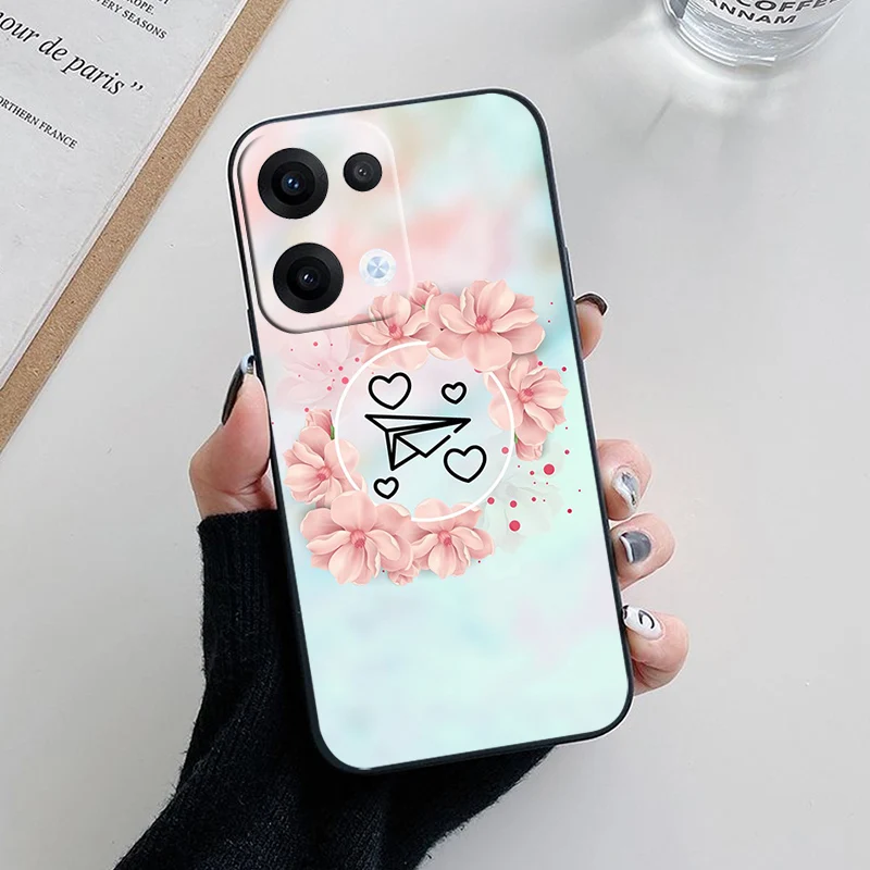 Lovely Panda Cartoon Painting Bumper Soft Silicone Phone Case