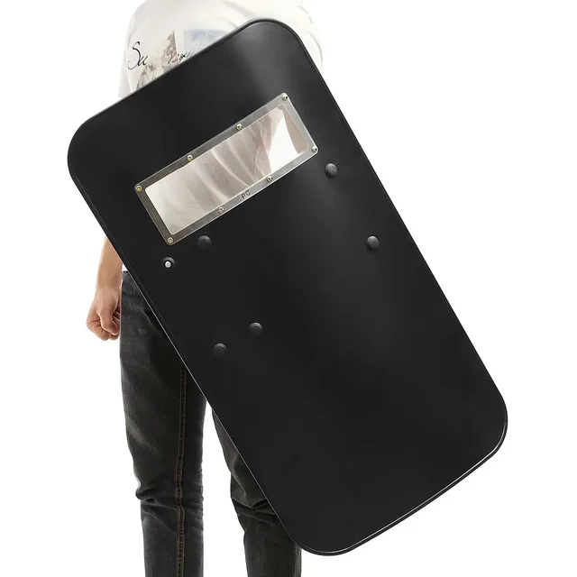 Self Protection Shield Hand-held Anti Riot Safurance Handheld PC Plastic Tactical Shield For Security Defense Protect 6