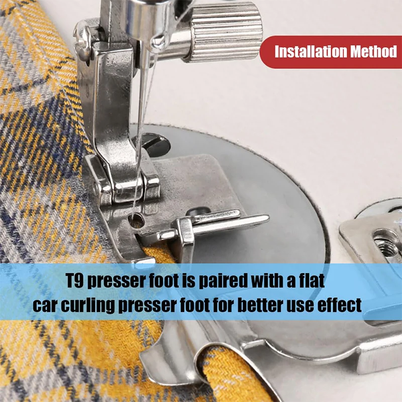 Adjustable Multifunctional Presser Foot for Industrial Sewing Machines