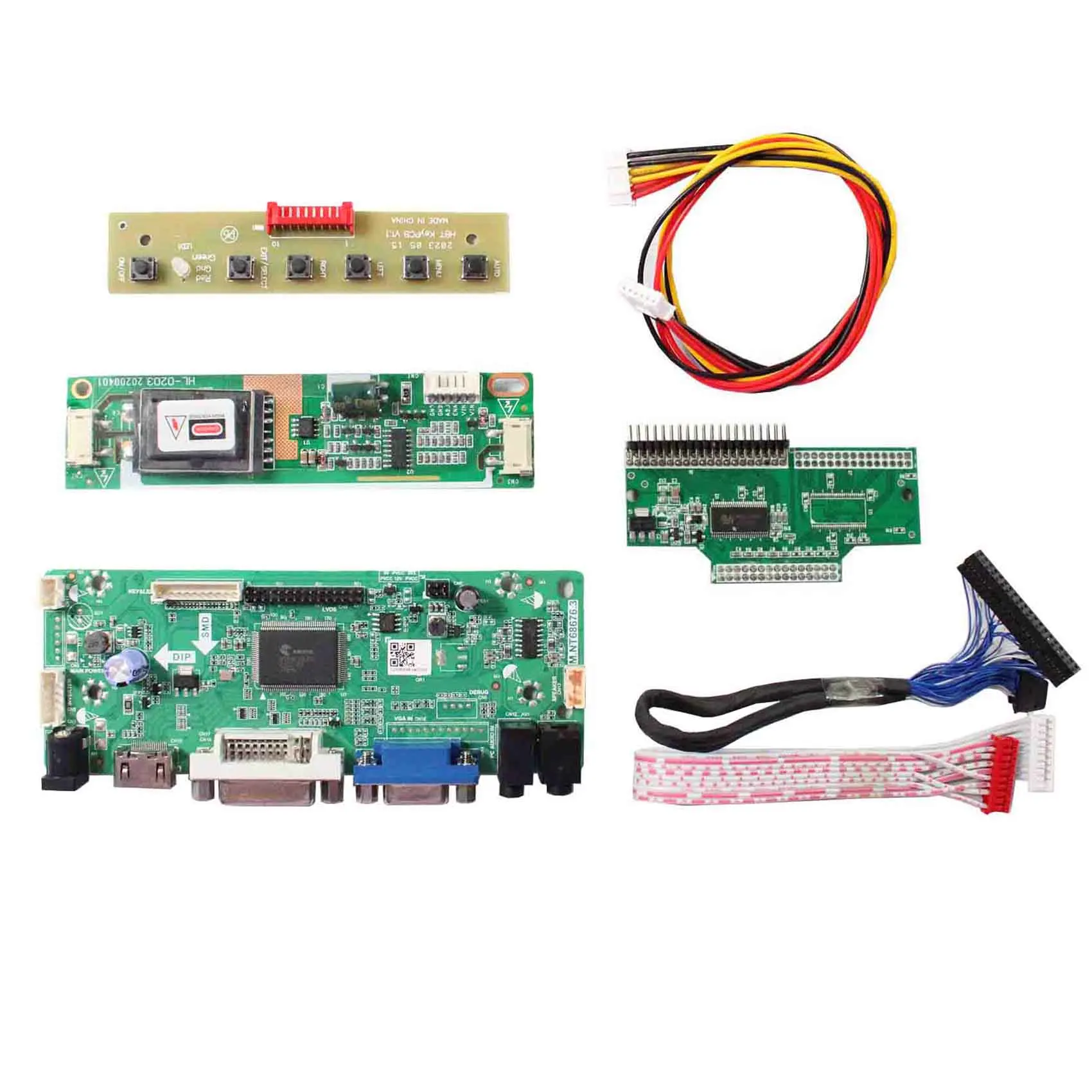 10.4인치 640x480 AA104VB04 CMOS 31핀 2CCFL LCD 화면용 LCD 드라이버 보드