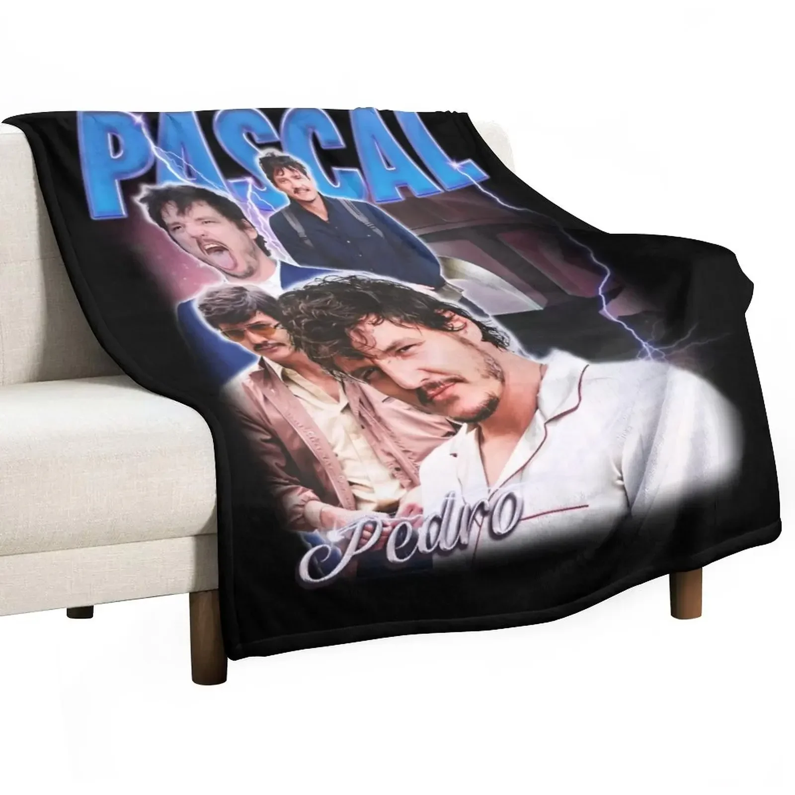 

Pedro Pascal Throw Blanket Bed linens Giant Sofa Blankets
