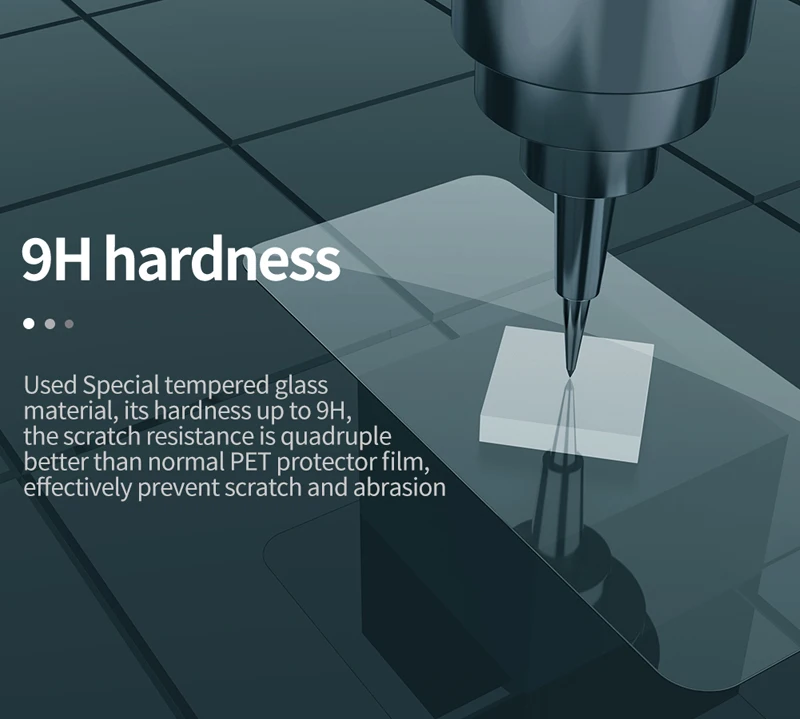 Premium Tempered Glass Screen Protector with Anti-Fingerprint Technology