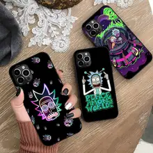

Rick and Morty Cartoon Phone Case Silicone Soft for iphone 13 12 11 Pro Mini XS MAX 8 7 Plus X 2020 XR cover