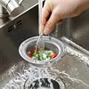 1pc Kitchen Sink Strainer W/Handle, RV Kitchen Sink, Sink Waste Strainer, Stainless Steel Sink Dishwasher Hopper, Restaurant Sin 2