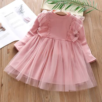 Autumn Mesh Tutu Dress 1