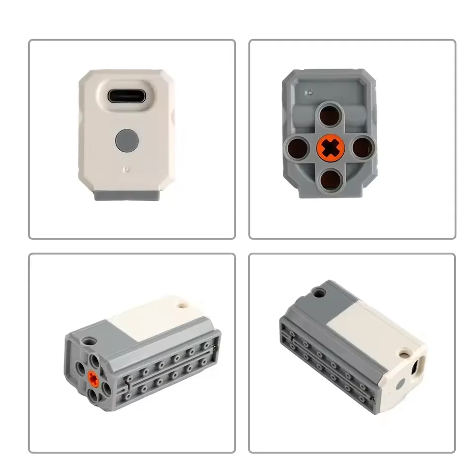 MOC Rechargeable M Motor 8883 with Lithium Battery APP Control Bluetooth Pair for Legoeds Building Blocks PF Car Train building blocks toy