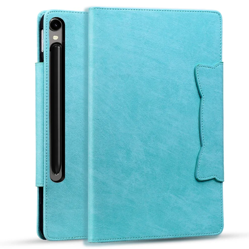 Cute Cat Design PU Leather Magnetic Tablet Cover