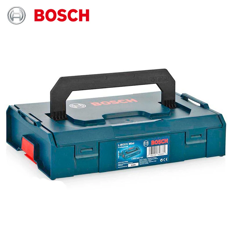 

Bosch L-Boxx Mini Storage Case Durable Shock Proof Parts Screw Bits Accessories Stackable Storage Box