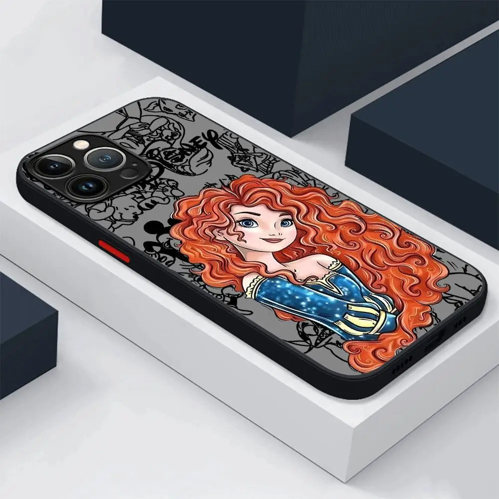 thumbnail image 1 of Disney Princess Funny Case para Apple iPhone XR 7 15 Plus 8 14 Pro 12 Mini 11 X XS SE 13Pro Max Soft Cover, 1 of 5