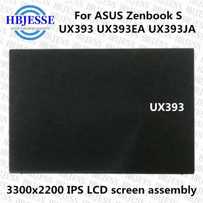 

ORIGINAL For Asus ZenBook S UX393 UX393EA UX393JA UX393FN B139KAN01.0 13.9'' LED LCD Screen Touch Digitizer Assembly Replacement