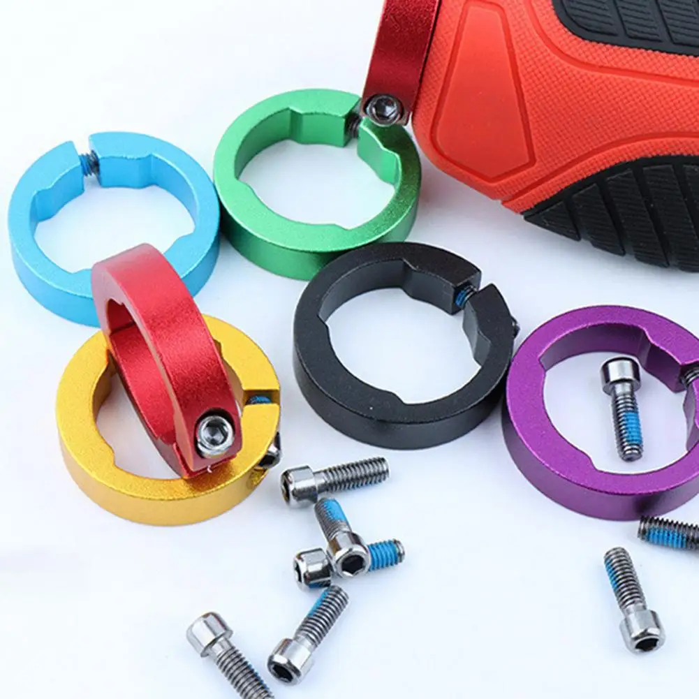 2Pcs  Grip Lock Ring Good Bike Handlebar Lock Rings Handle End Bicycle Grip Ring  Plugs End Fixing Ring for Cycling