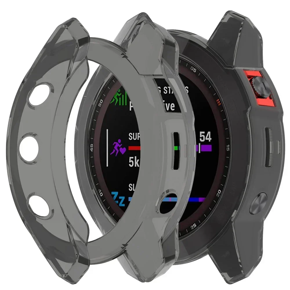 Watch Screen Protector Case Watch Accessories Tpu Protective Case Soft TPU for Garmin Watch