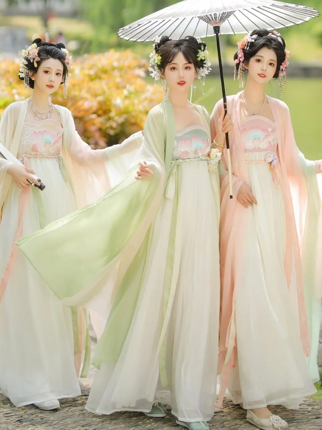 

New Hanfu China Ancient Traditional Clothes Set Female Cosplay Costume Loose Sleeves Fairy Hanfu Suit Chinese Dress