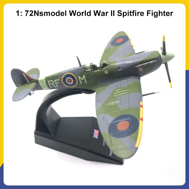 Maquette Spitfire 1:72 Avion RC Alliage - 15.5cm