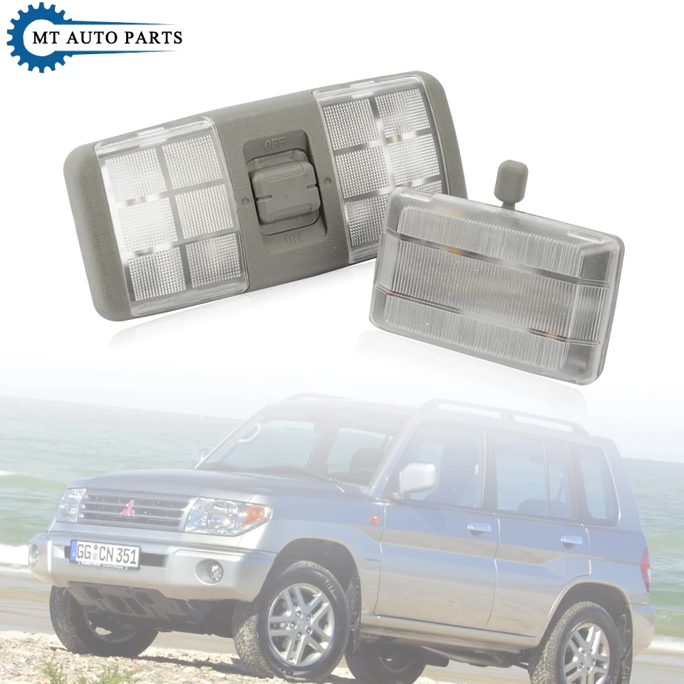 Фото MTAP для Mitsubishi Pajero Shogun Montero V31 V32 V33 V43 1990-2004 автомобильные аксессуары интерьерный купольный светильник для чтения на крыше лампа для чтения на карте №1