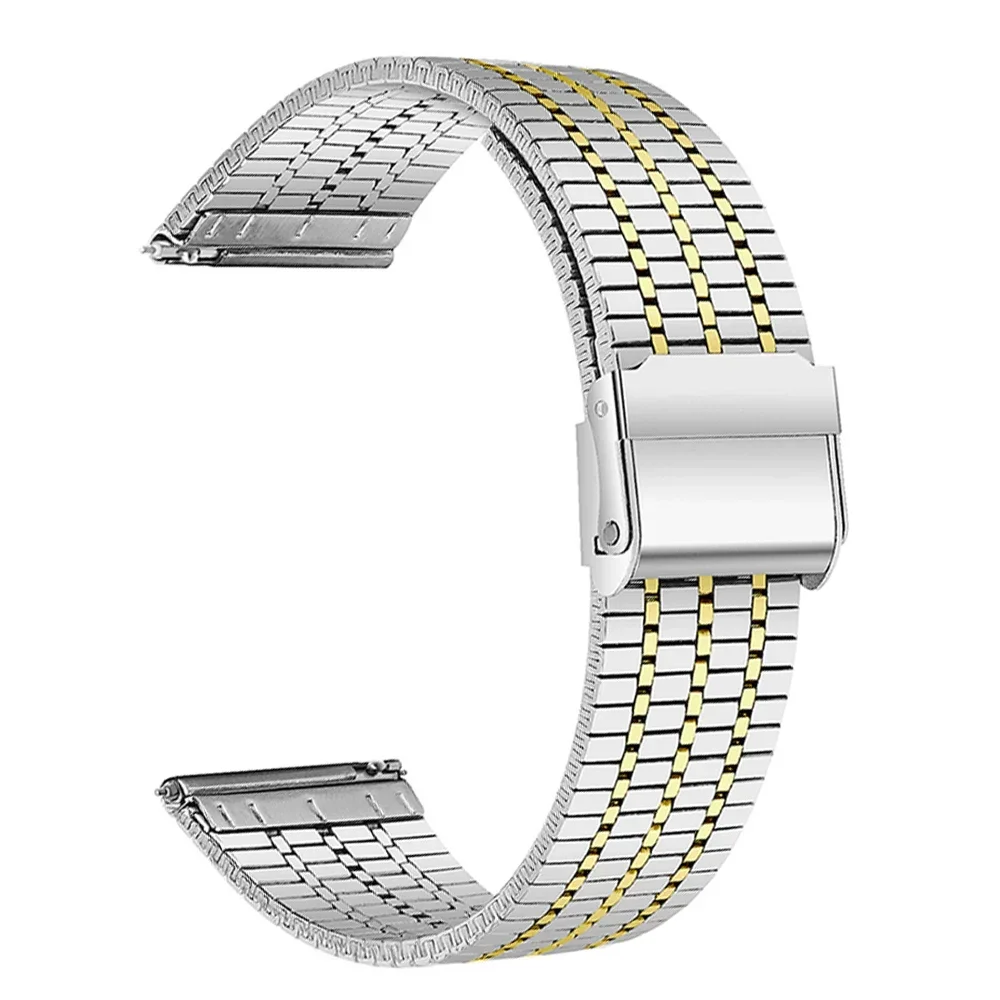 Premium Stainless Steel Watch Strap - 20/22mm Metal Band Bracelet