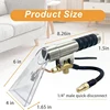 Extractors Upholstery And Auto Detailing Tool Hands Wand,Extractor Hand Tool, Carpet Cleaning Extractor With Clear Heads 6