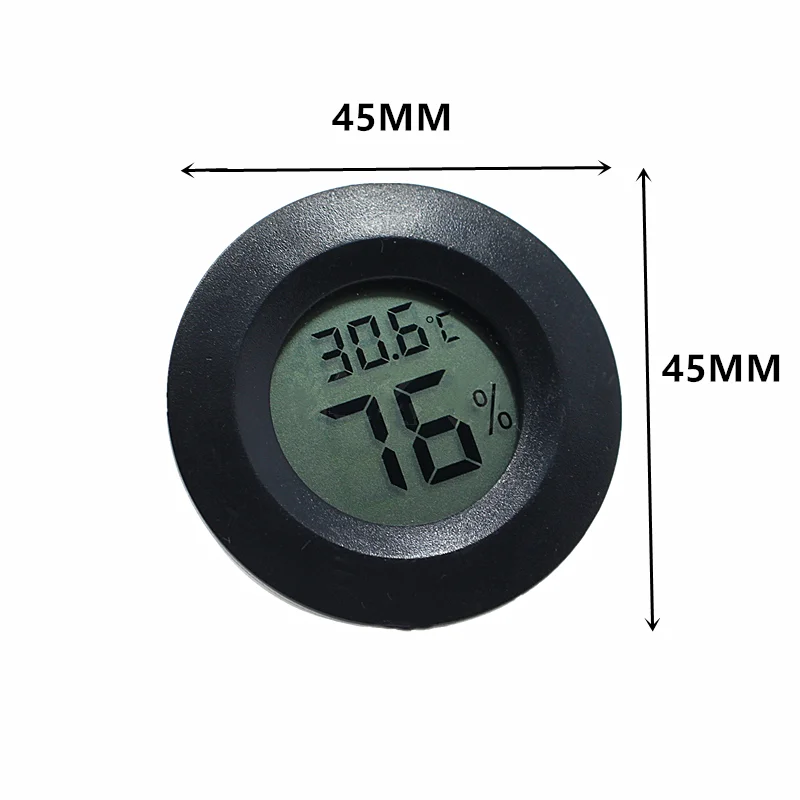 1PC Plastic Digital Hygrometer, Minimalist Indoor Thermometer Humidity  Meter For Home