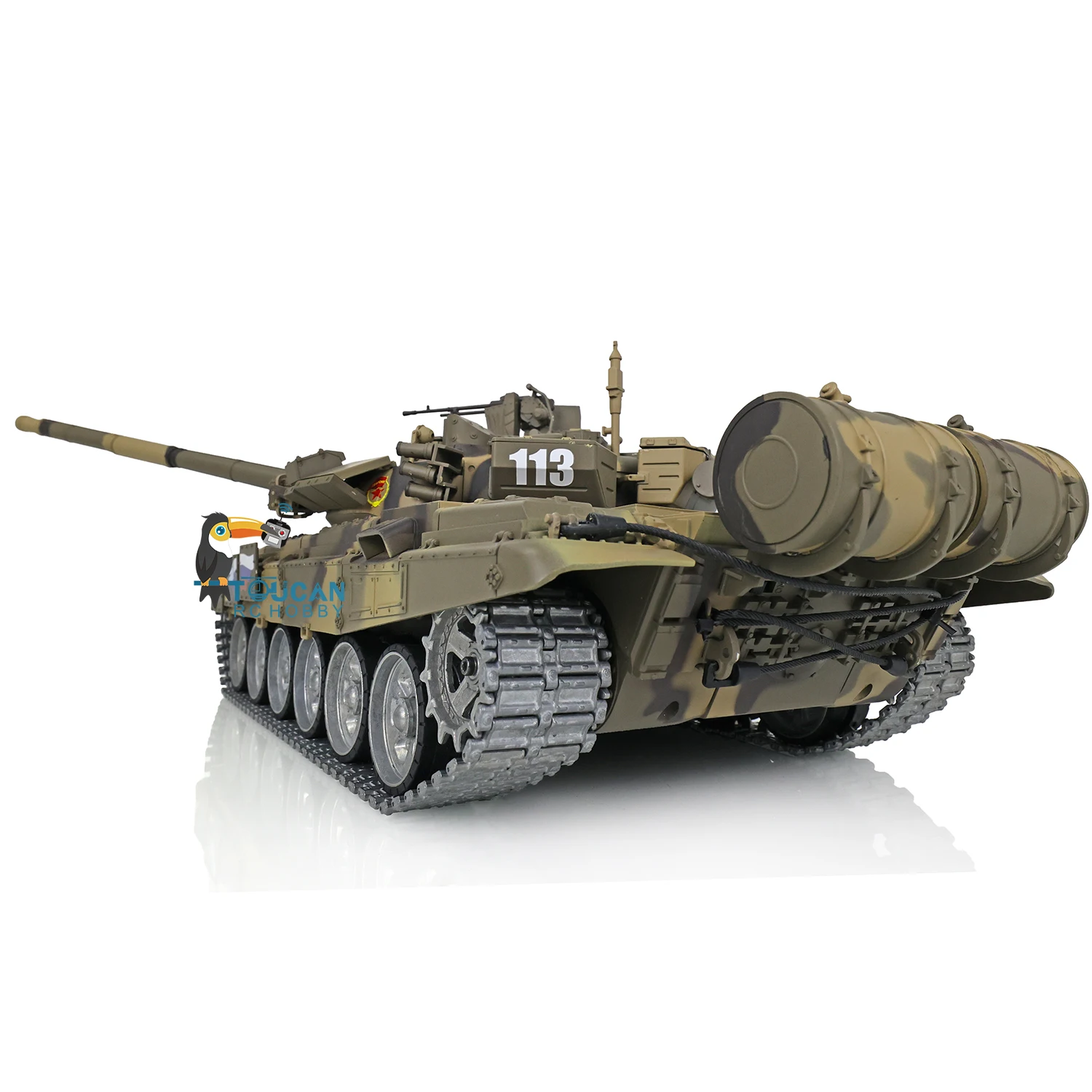 HENG LONG 1/16 Scale RC Tank Model 7.0 Russia T90 3938 360° Turret Metal Tracks RC Toys Customized Gift TH17853 2