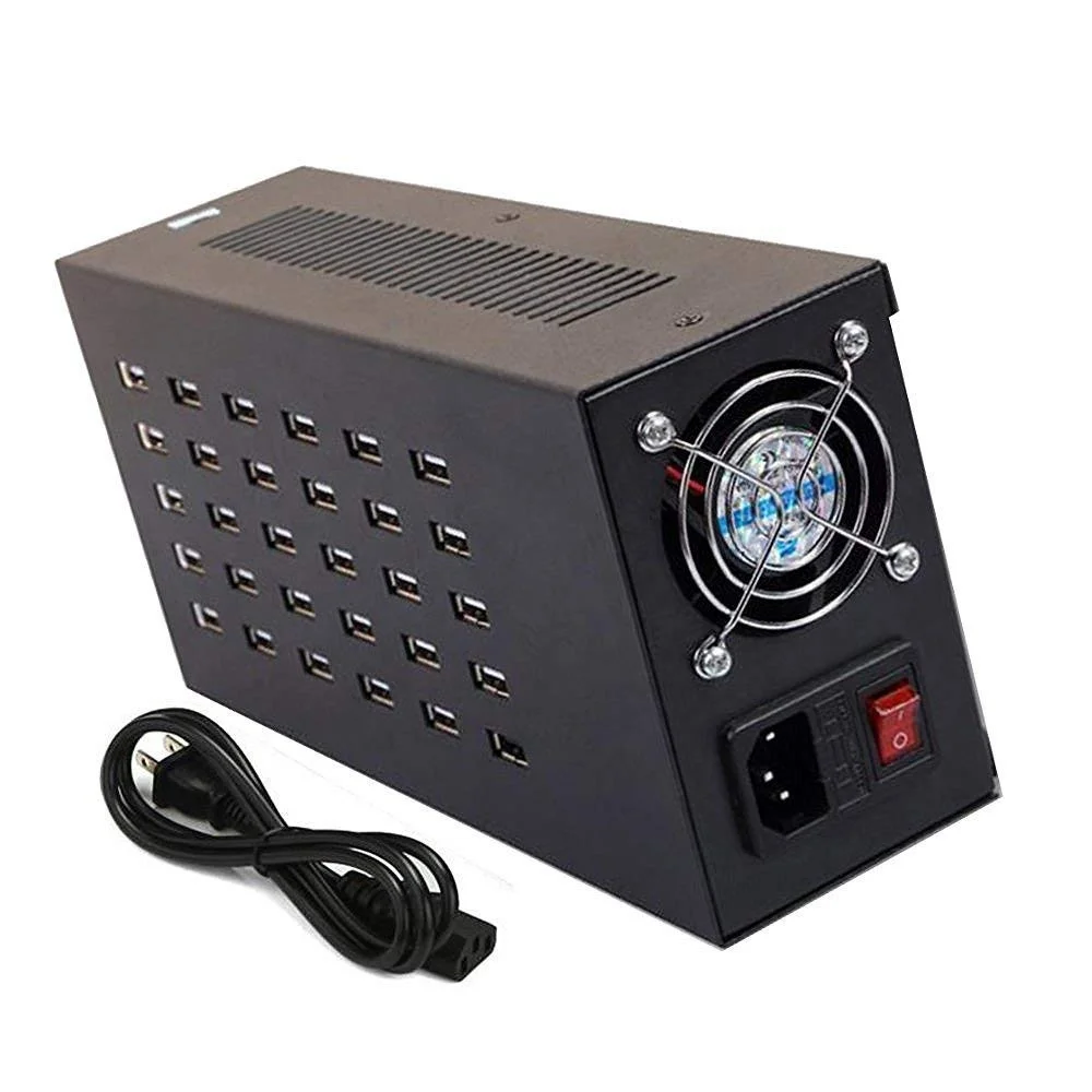 

300W 30 Ports USB Charging station for iPhone iPad Samsung HTC etc. adapt to the hotel school shopping malls