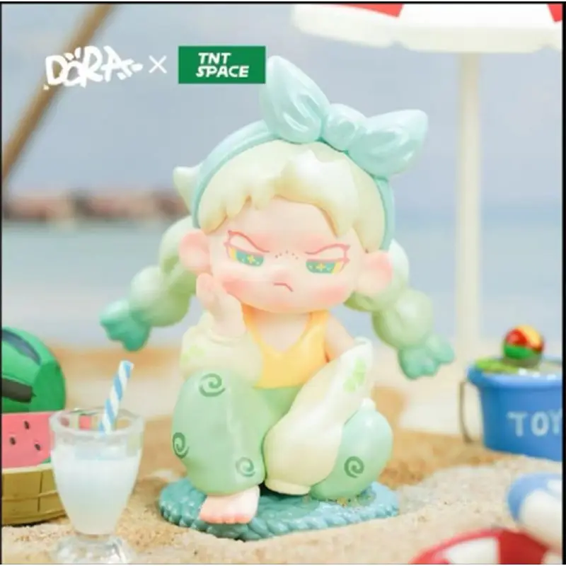 

TNT SPACE Dora Summer Lemon Ice and Autumn Imagination Limited Elevator 8.5cm Pvc Action Figures Kawaii Model Birthday Gifts Toy